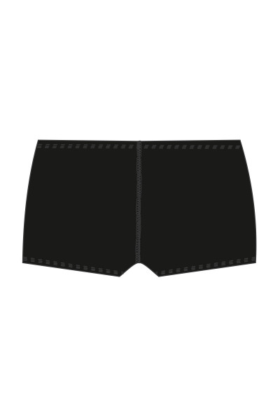 Badehose Herren schwarz sportiv