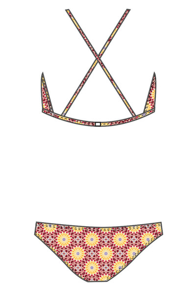 Mädchen Bikini gefüttert mit herausnehmbaren Pads