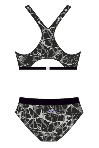 Bikini Damen "Full Bra" sportiv