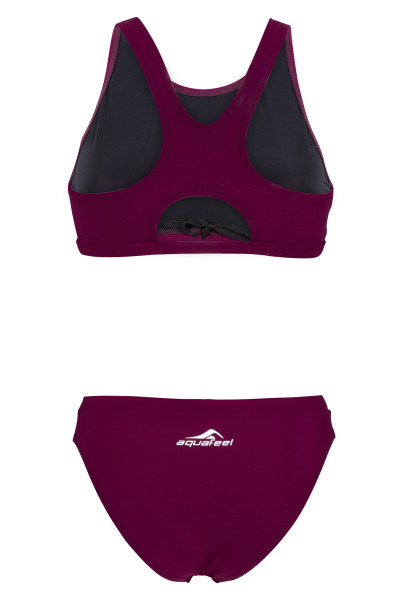 Bikini Damen sportiv rot
