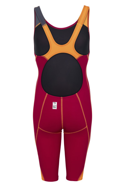 Badeanzug Damen gefüttert Openback