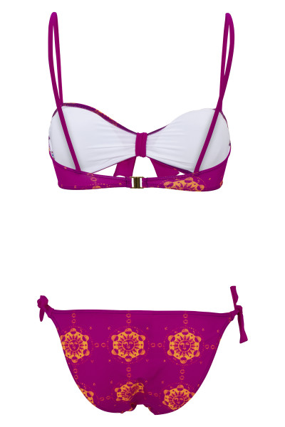 Bikini Damen mit Schalen gefüttert