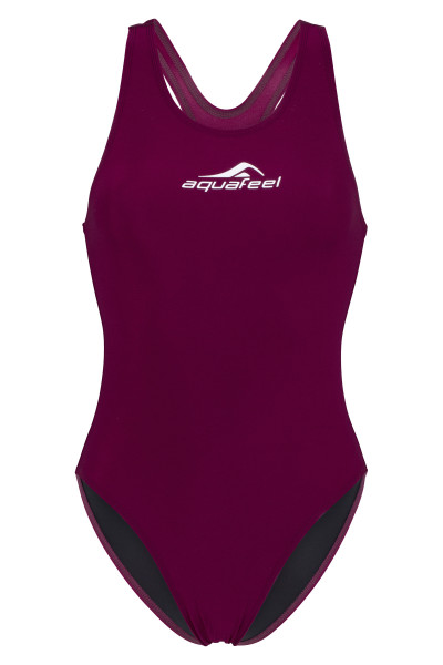 Badeanzug Damen bordeaux sportiv