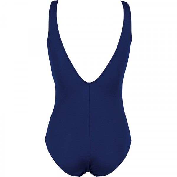 Badeanzug Damen mit Soft Cups Rückseite uni