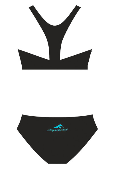 Damen Bikini sportiver Beinausschnitt