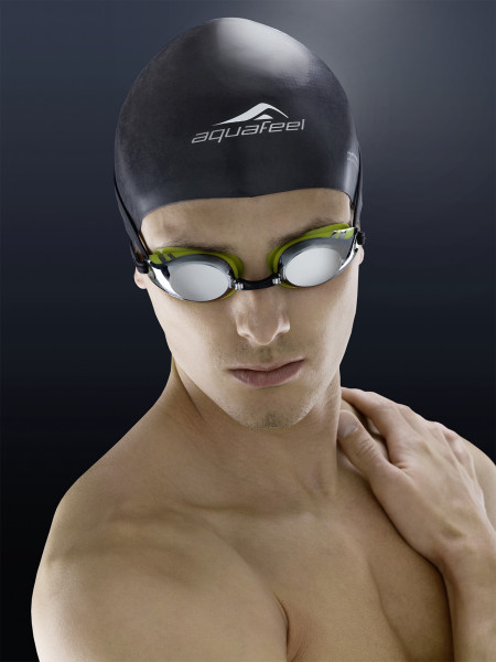 Schwimmbrille "Wettkampf" Glide Mirrored