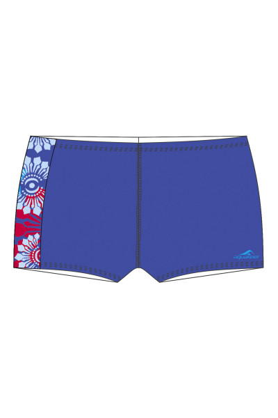 Shorts Jungen sportiv mit angeschnittenem Bein