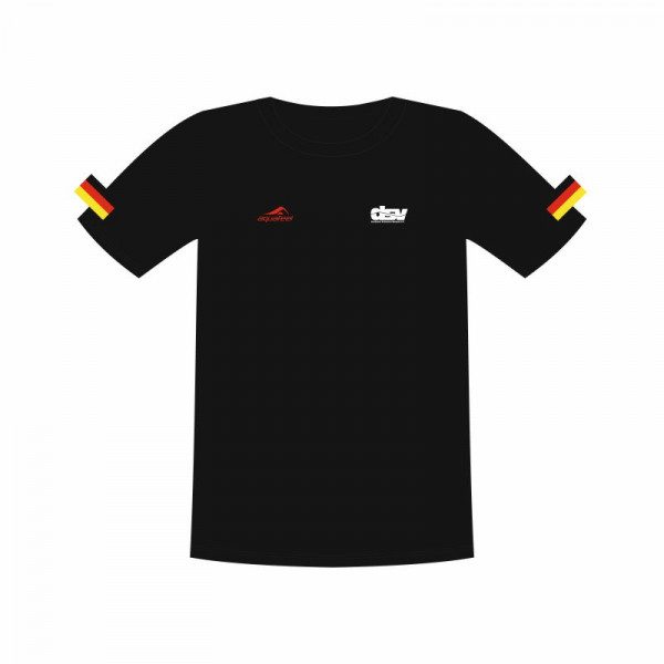 T-Shirt Men/ Unisex DSV Kollektion schwarz