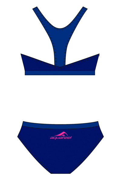 Bikini Damen sportive ergonomische Träger