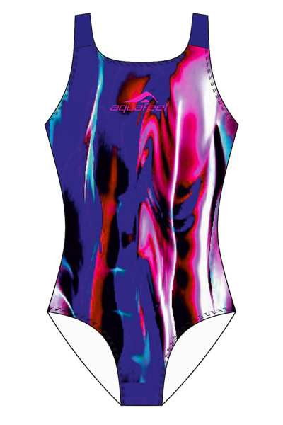 Schwimmanzug Damen, ergonomische Täger , sportiv.. Beinausschnitt