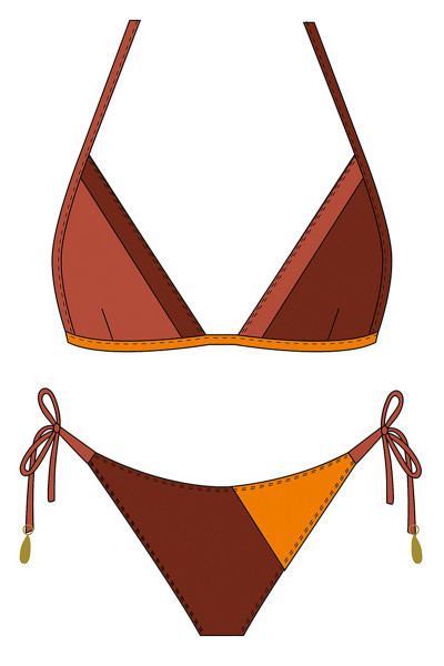 Bikini Damen mit Softcup gefüttert