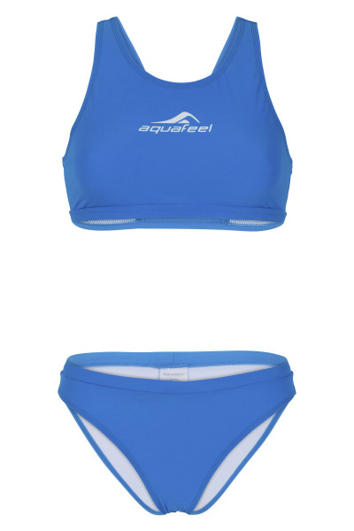 Bikini Damen blau sportiv