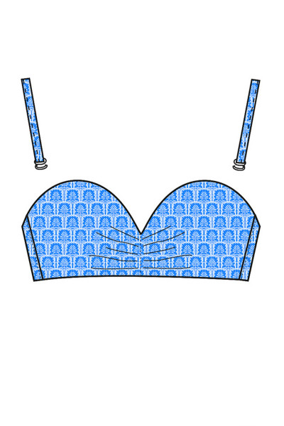 Bikini Top Mix & Match abnehmbare Träger