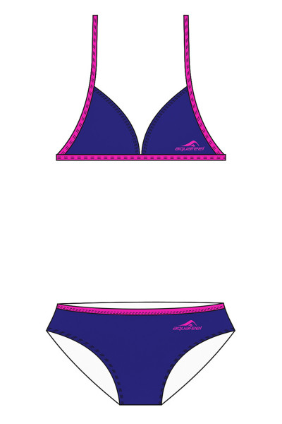 Bikini Damen sportlicher Beinausschnitt