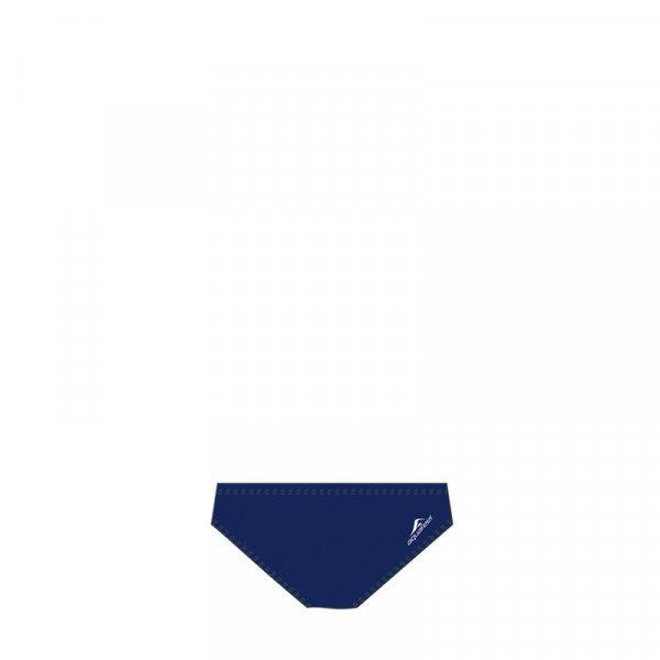 Herren Badehose Rückseite uni
