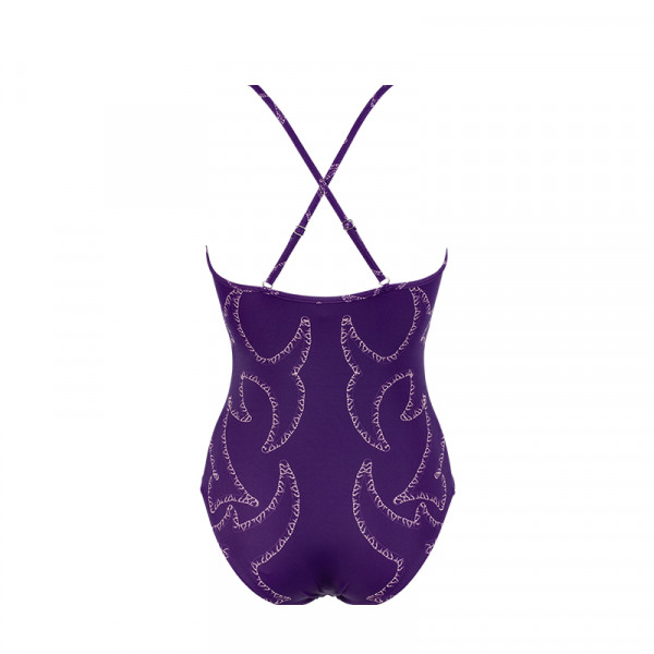 Damen Badeanzug gefüttert, herausnehmbare Soft Cups