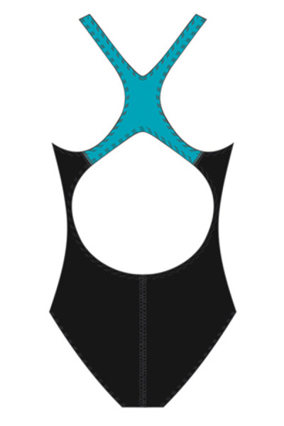 Damen Badeanzug ergonomische Träger