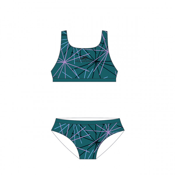 Mädchen Bikini Racer Back