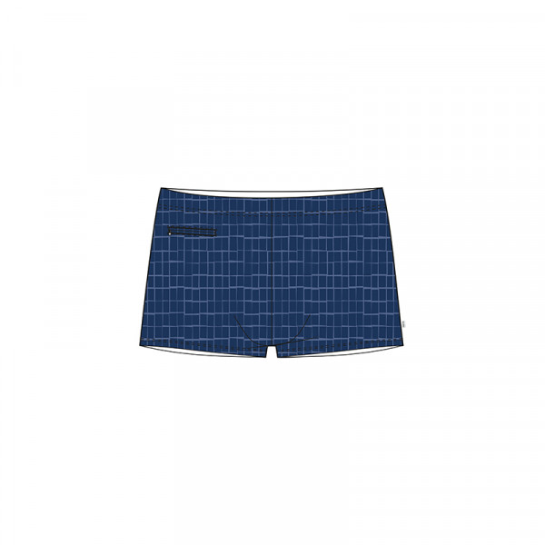 Herren Badehose mit Reißverschlusstasche