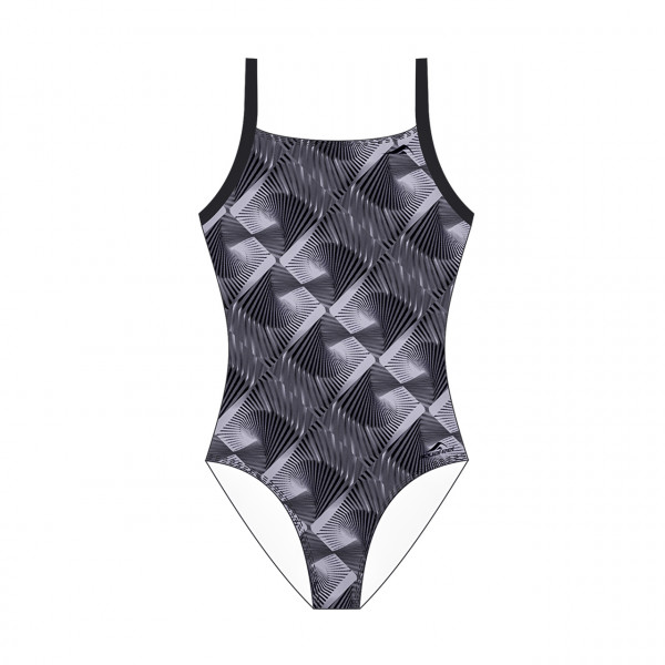 Damen Badeanzug Double Strap Back