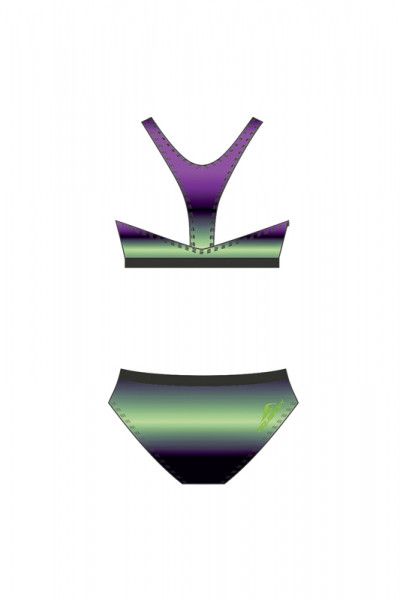 Bikini Damen Racer Back sportive Träger