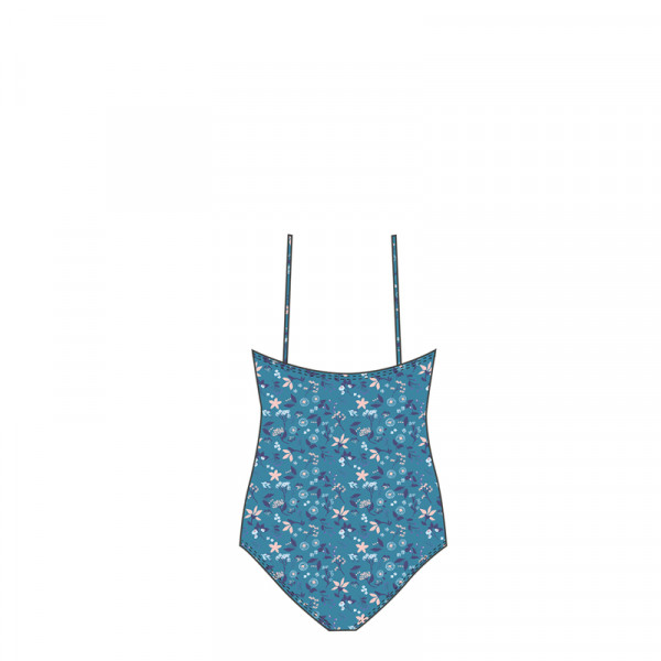 Mädchen Badeanzug gefüttert